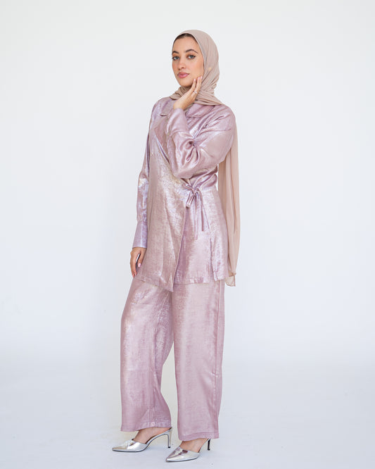 Glow reflective Set in Pink