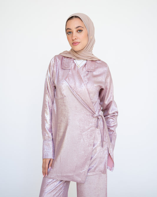 Glow reflective Set in Pink