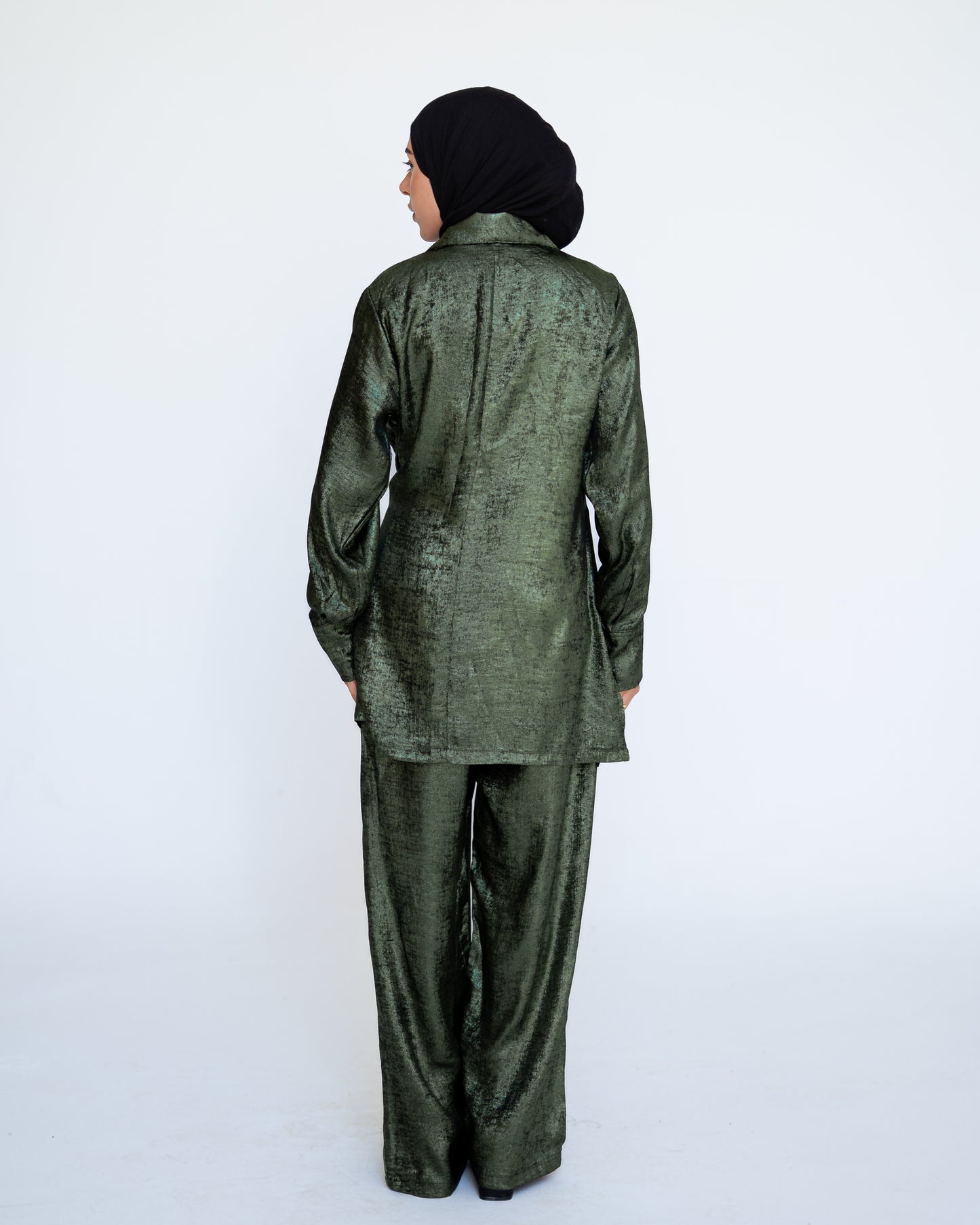 Glow Reflective Set in Olive