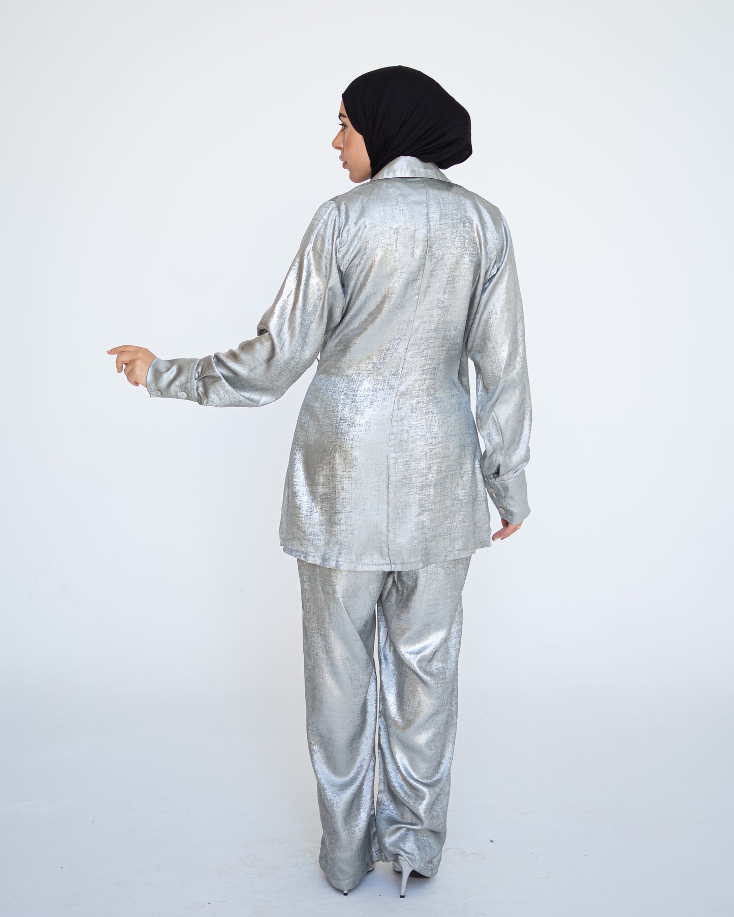 Glow Reflective Set in Silver