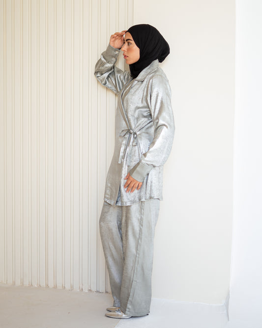 Glow Reflective Set in Silver