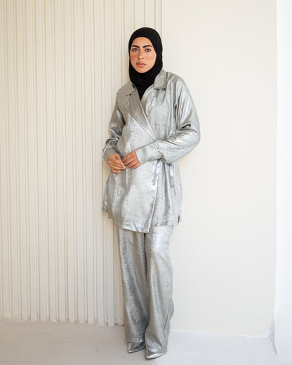 Glow Reflective Set in Silver