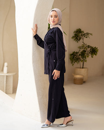 Glow Reflective Set in Navy