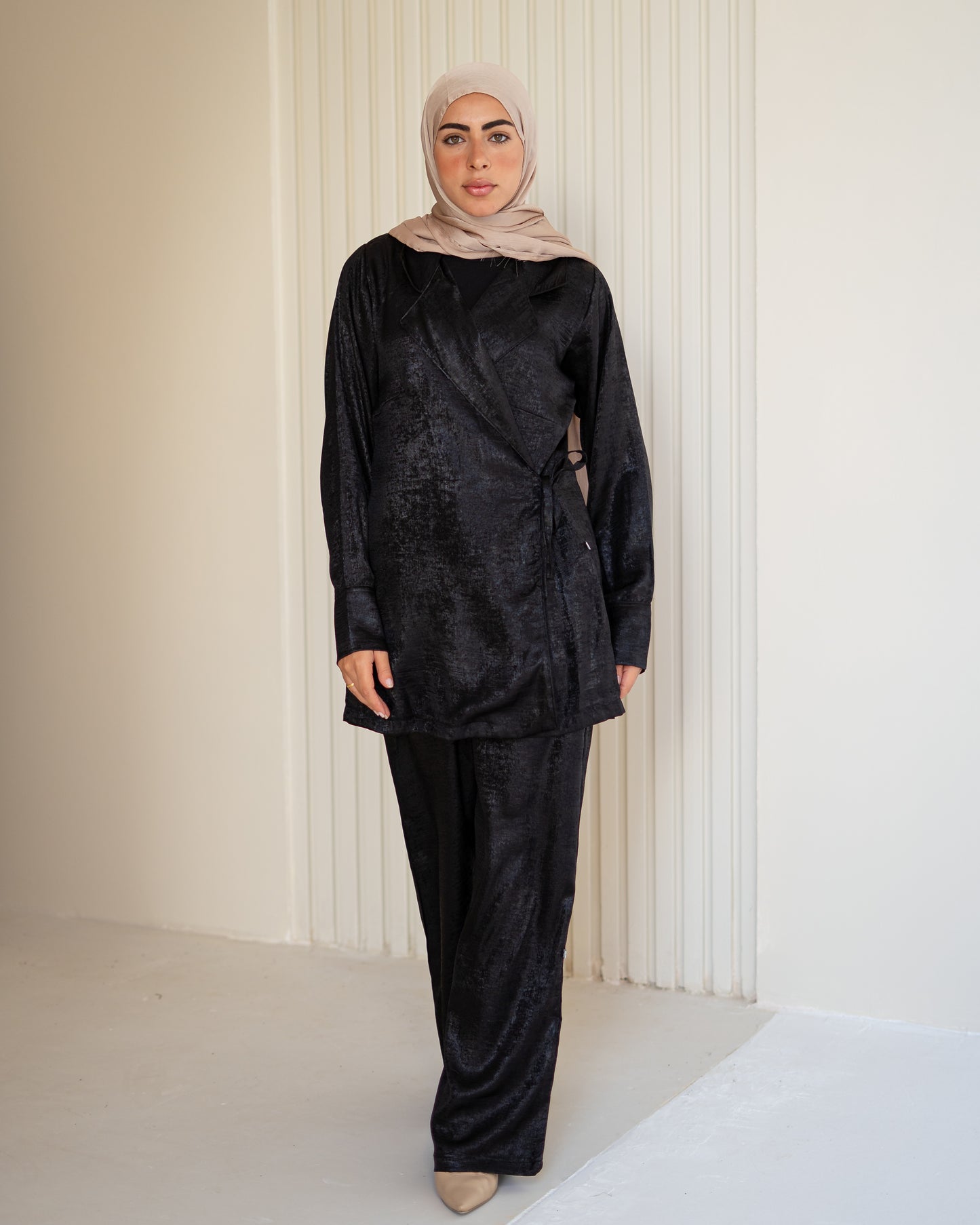 Glow Reflective Set in Black