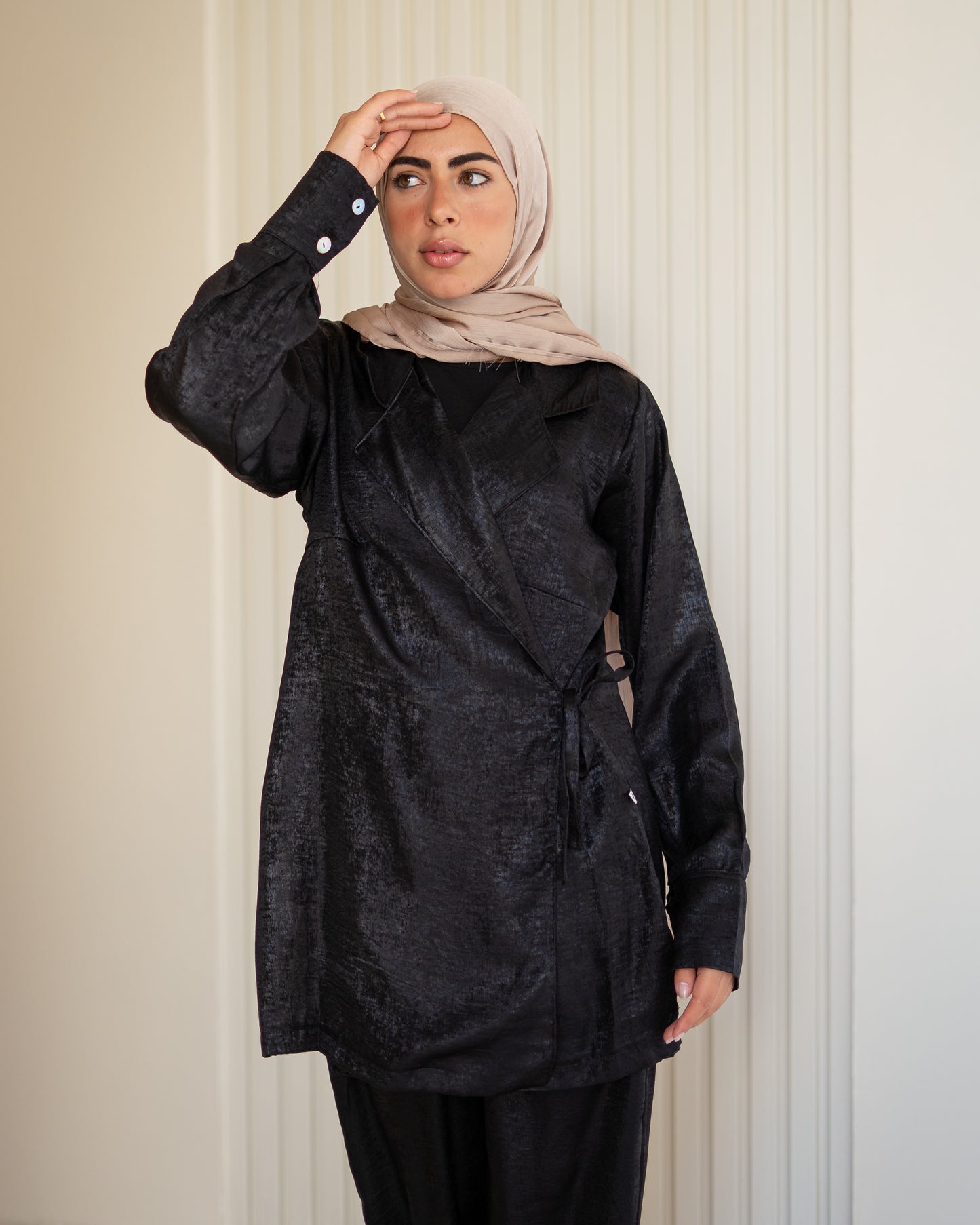 Glow Reflective Set in Black