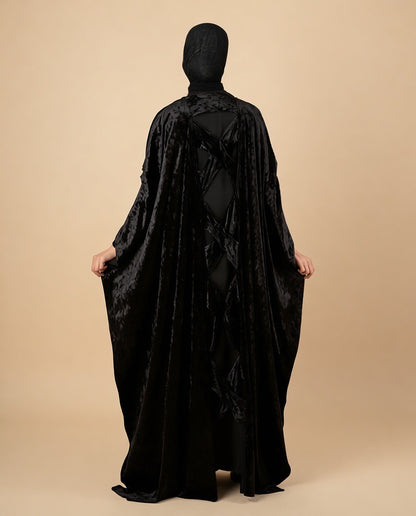 Velvet Cape Abaya