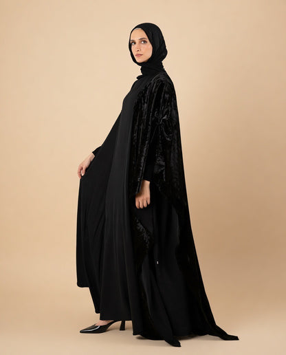 Velvet Cape Abaya