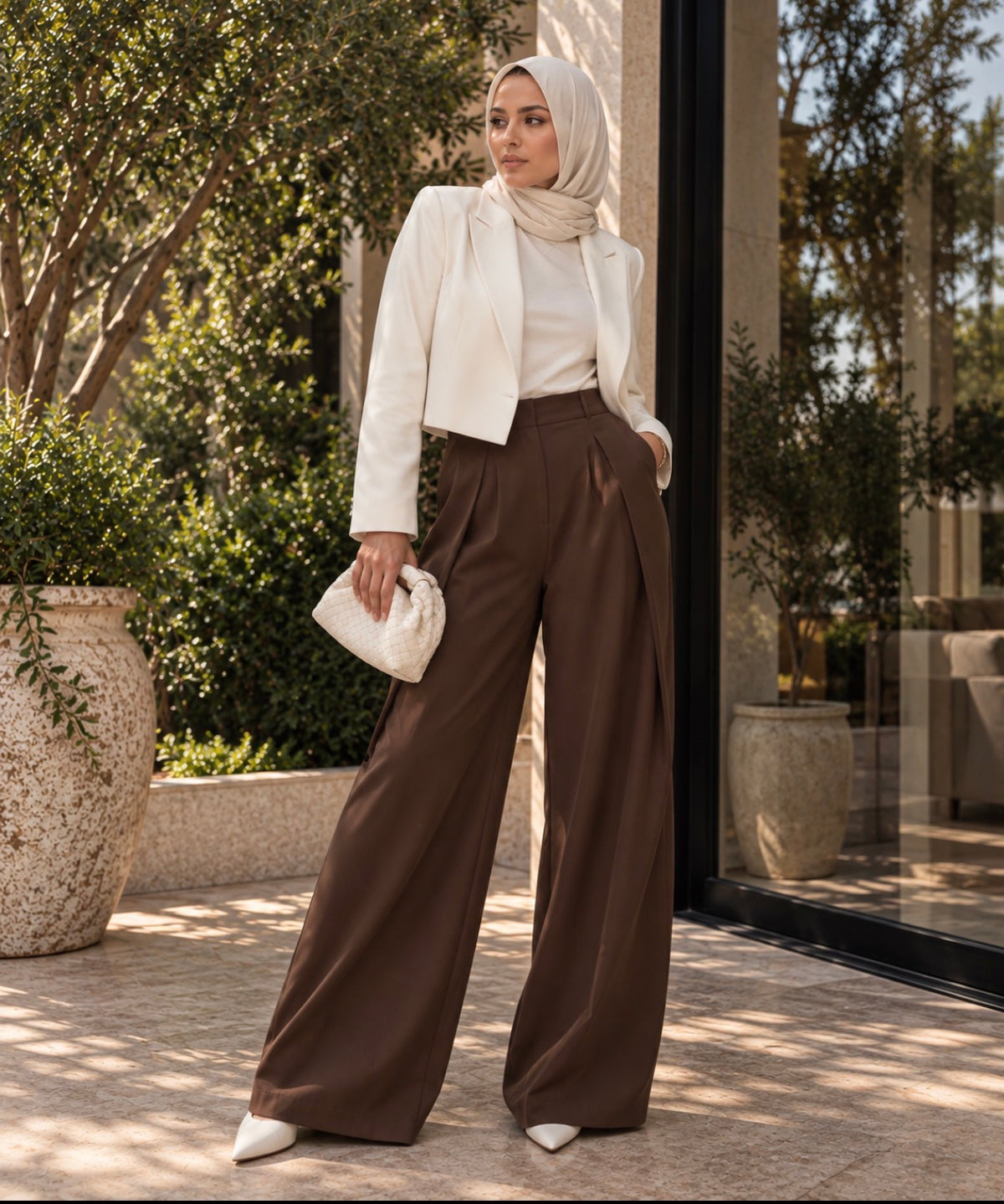 Graduation Pants in Brown