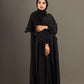 Pleated Pockets Abaya