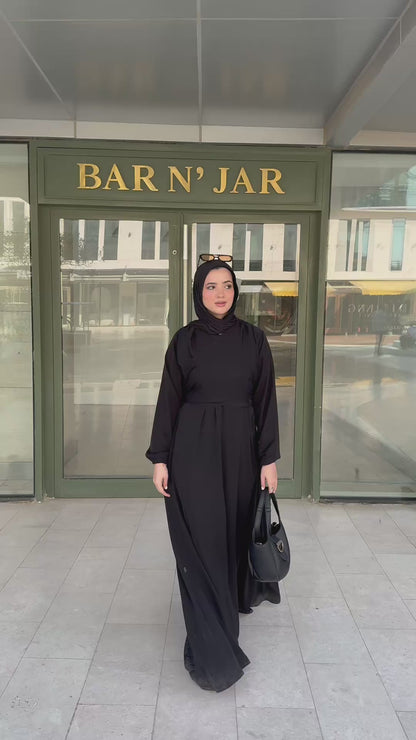 Double breasted Abaya