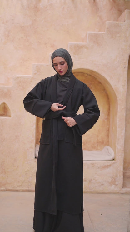 Essential Black Coat