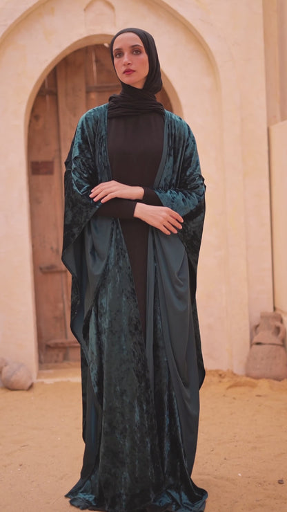 Velvet Cape Abaya