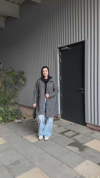 Cloud Coat in Grey