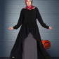 Short Front Abaya