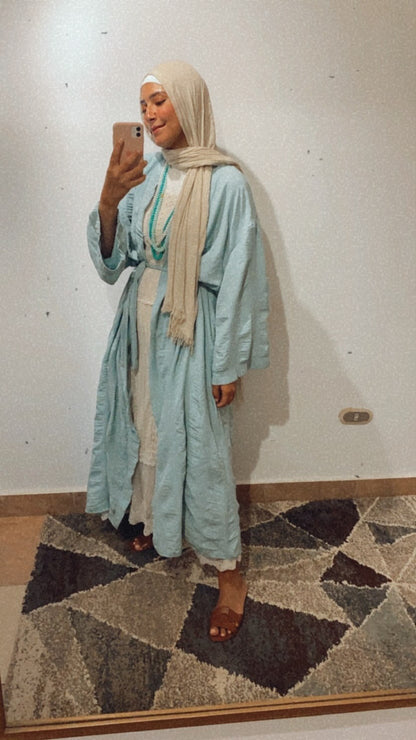 Gathered Cardigan