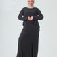 Flowy Jersee Abaya