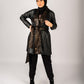 Printed Leather Jacket