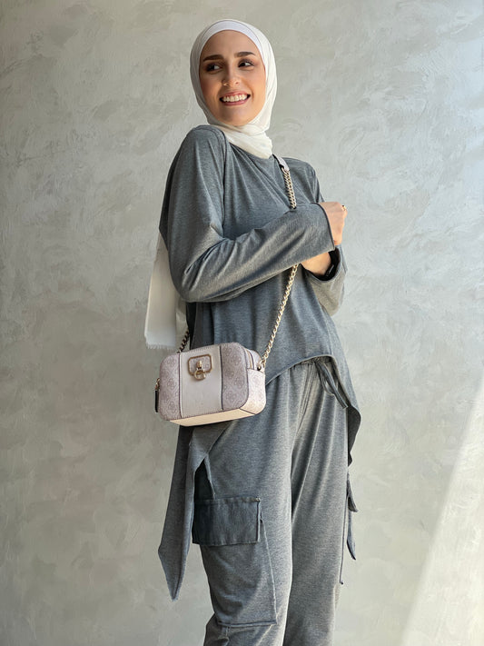 High Low Baggy Cotton set